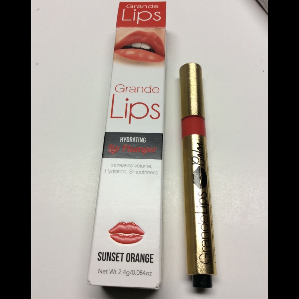 Grande lips sunset orange